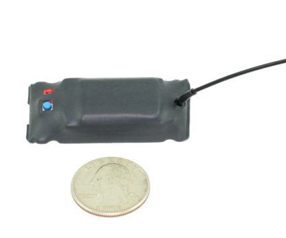 Compact size allows Tag Transceivers to be attached to small RC models, even in very tight quarters.